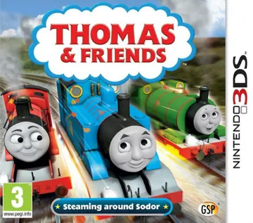 Thomas and Friends - Steaming around Sodor (Europe) (En,Fr,De,Es,It,Nl) box cover front